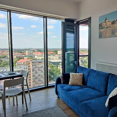 Aleda Tower, 14 Floor, Balkon Apartment Szczecin Exterior photo