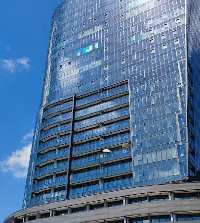 Aleda Tower, 14 Floor, Balkon Apartment Szczecin Exterior photo
